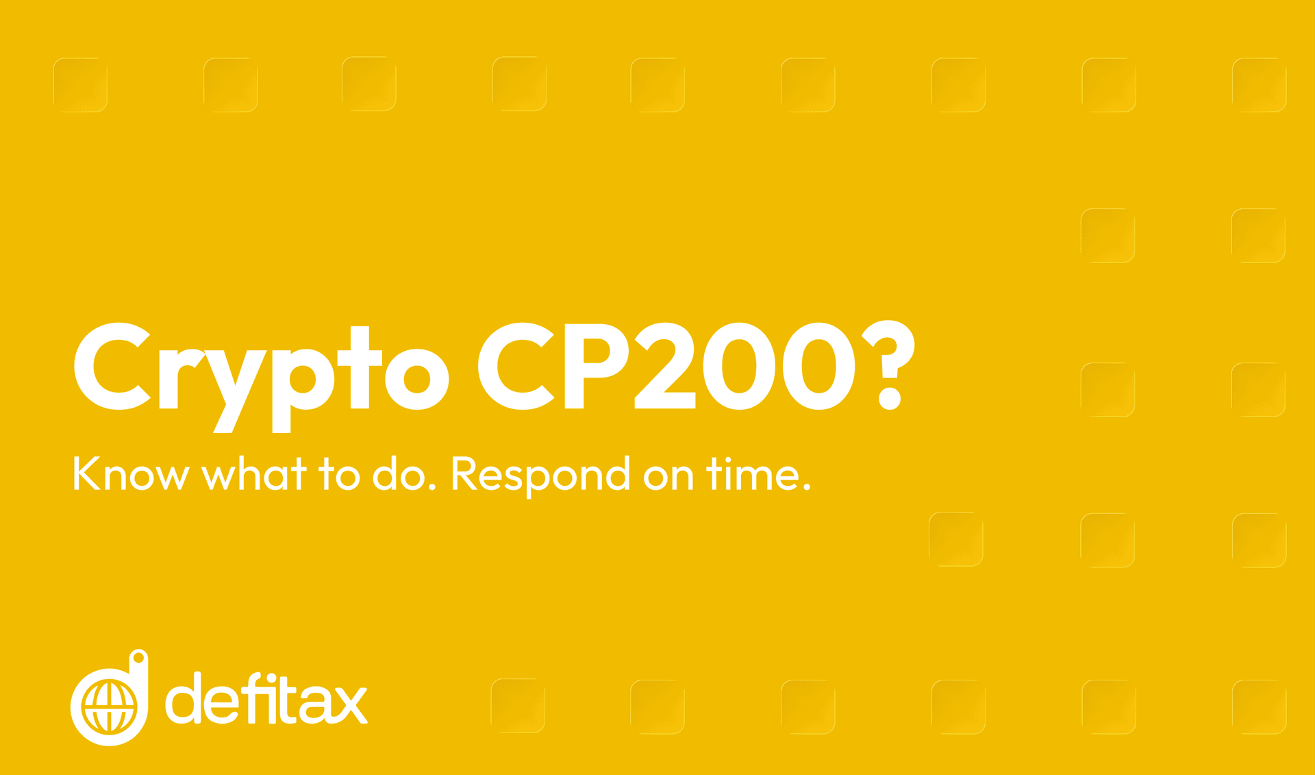 Got a Crypto CP2000 Notice? How to Respond in Time